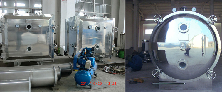 方形、圓形靜態真空干燥機